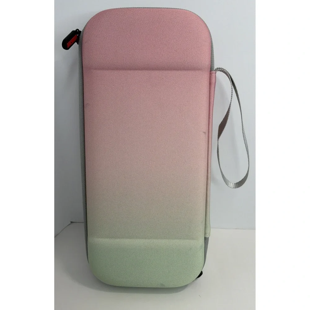 STARTRC GAMES Slim Hard Shell Carrying Case for Nintendo Switch 2 Pink & Green